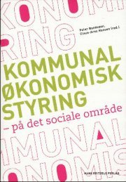 Kommunal økonomisk styring - på det sociale område