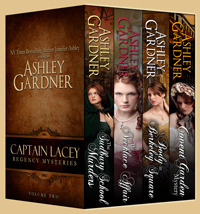 Captain Lacey Regency Mysteries Volume Two (Captain Lacey Regency Mysteries, #4-6)