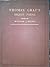 Select Poems of Thomas Gray