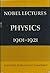 Nobel Lectures Physics 1901-1921