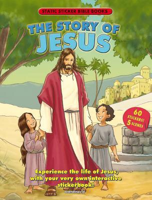Sticker Book-Story of Jesus-Bible Games-Bible Story Book for Children-Home School-Sunday School-Bible Game for Children-Miracle-Healing-Jesus of ... Lord-Savior-Paperback (Static Sticker Bible)