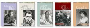 Gay And Lesbian Writers Set: Adrienne Rich, Allen Ginsberg, James Baldwin, Oscar Wilde, Sappho