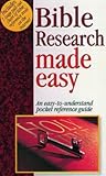 Bible Research Made Easy
