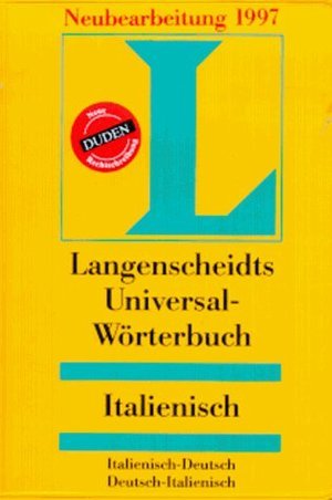 Langenscheidts Universal-Wörterbücher, Italienisch (Hardcover)