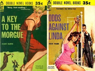 A Key to the Morgue / Odds Against Linda (Ace Double, D-451)