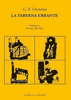 Portada de La Taberna Errante, de G.K. Chesterton
