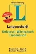 Langenscheidt, Universal Wörterbuch Französisch: Französisch Deutsch, Deutsch Französisch