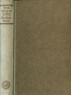 Vom tätigen Leben: Goethes Briefe aus der zweiten Hälfte seines Lebens (Hardcover)