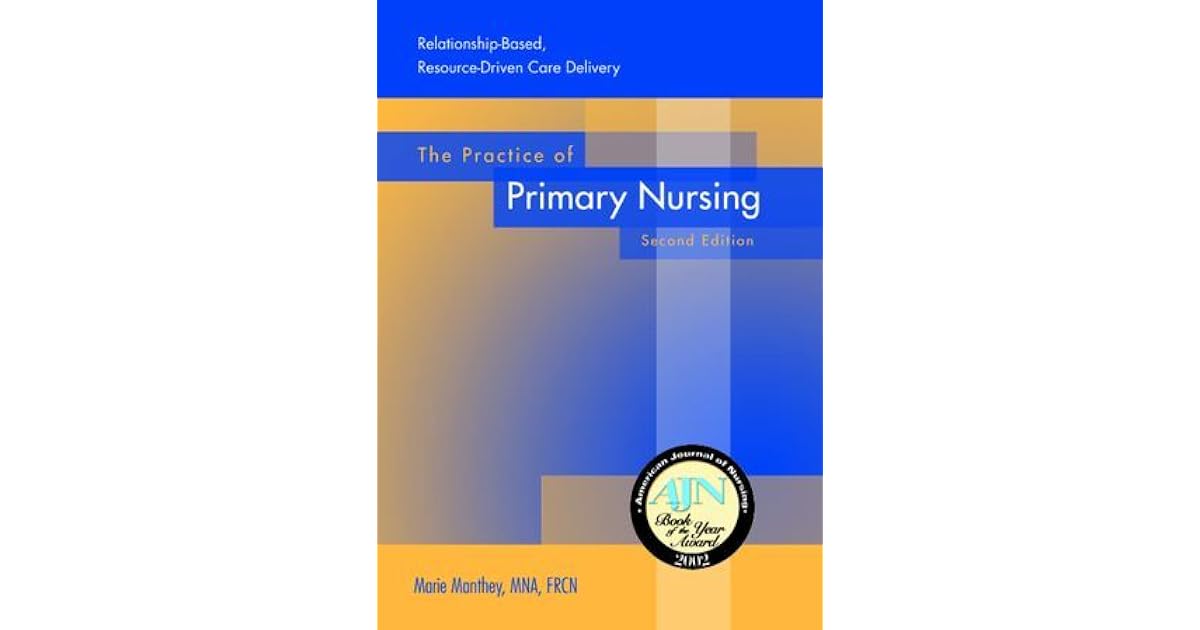 The Practice of Primary Nursing by Marie Manthey