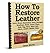 How to restore repair leather briefcase, book, couch, jacket