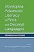 Developing Advanced Literacy in First and Second Languages