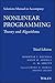 Solutions Manual to Accompany Nonlinear Programming: Theory and Algorithms
