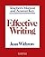 Effective Writing Teacher's...