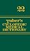 Taber's Cyclopedic Medical Dictionary by Donald J. Venes