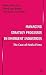 Managing Strategy Processes in Emergent Industries by Johan Roos