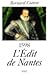 1598. L'édit de Nantes. Pou...