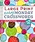 Large Print Easy Monday Crosswords #2 by Peter     Gordon
