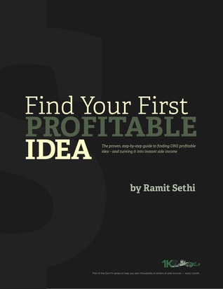 Find Your First Profitable Idea