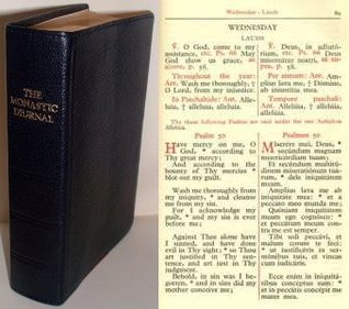 The Monastic Diurnal: the Day Hours of the Monastic Breviary in Latin and English (Leather Bound)
