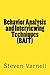 Behavior Analysis and Inter...