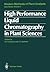 Modern Methods of Plant Analysis, Volume 5: High Performance Liquid Chromatography in Plant Sciences