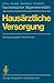Hausärztliche Versorgung: B...