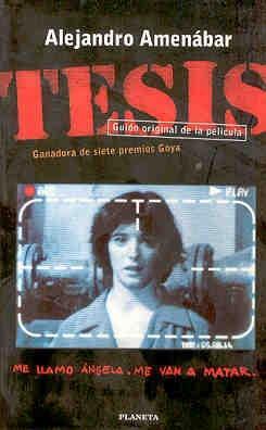 Tesis: Guión original de la película