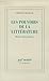 Les pouvoirs de la littérature. Histoire d'un paradoxe