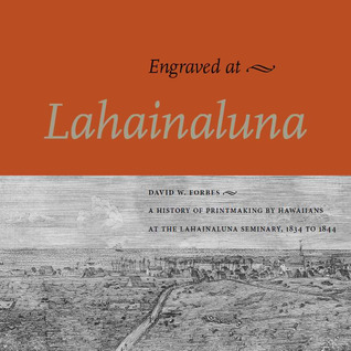 Engraved at Lahainaluna