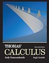 Thomas' Calculus:...