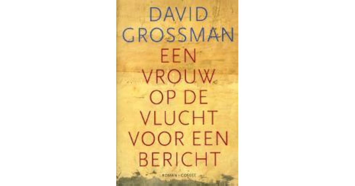 Een vrouw op de vlucht voor