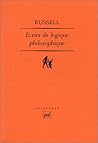 Écrits de logique philosophique Écrits de logique philosophique