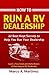How To Run A RV Dealership