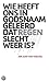 Wie heeft ons in godsnaam geleerd dat regen slecht weer is? by Jan Jaap van Hoeckel