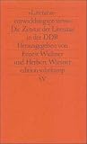 »Literaturentwicklungsprozesse«: Die Zensur der Literatur in der DDR