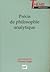 Précis de philosophie analy...