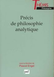 Précis de philosophie analytique