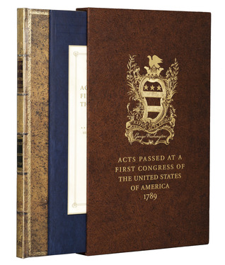 Acts of Congress 1789: Includes the Constitution and the Bill of Rights