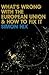 What's Wrong with the European Union and How to Fix It