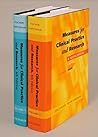 Measures for Clinical Practice and Research: A SourcebookTwo-volume Set