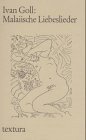 Malaiische Liebeslieder. Teils in französischer Sprache.