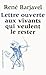 Lettre ouverte aux vivants qui veulent le rester