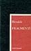Fragmenti by Heraclitus