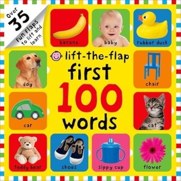 First 100 Words Lift-the-Flap: Over 35 Fun Flaps to Lift and Learn