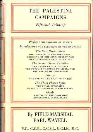 The Palestine Campaigns (Hardcover)
