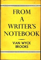 From a Writer's Notebook (Unknown Binding)