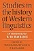 Studies in the History of Western Linguistics