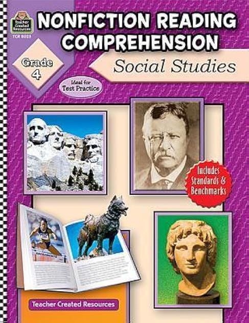 Nonfiction Reading Comprehension: Social Studies, Grade 4 from Teacher Created Resources