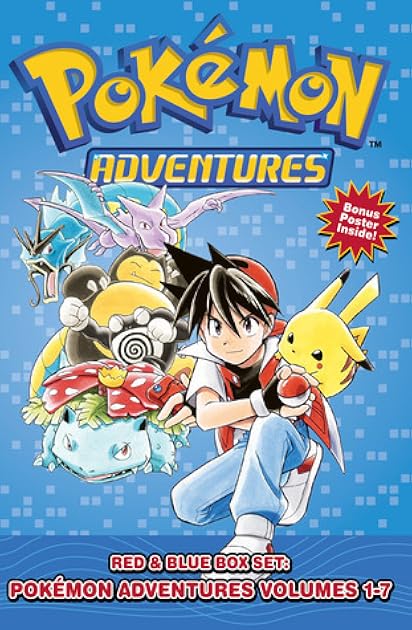 Pokémon Adventures (7 Volume Set - Reads R to L (Japanese Style) for all ages)