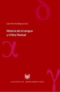 Historia de la lengua y crítica textual